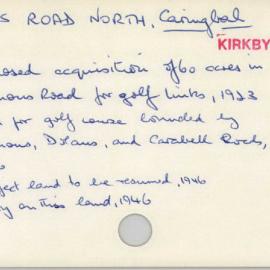 Gannons Road North, Caringbah