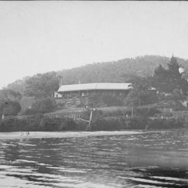 The Rest accommodation house overlooking the river at Audley, ca. 1900