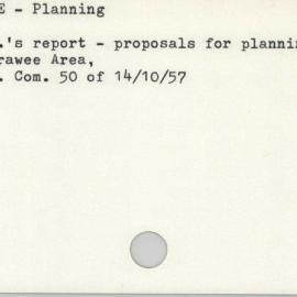 Kirrawee - Planning