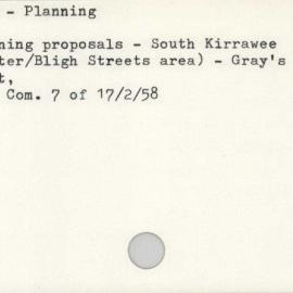 Kirrawee - Planning