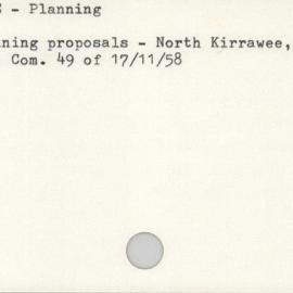 Kirrawee - Planning